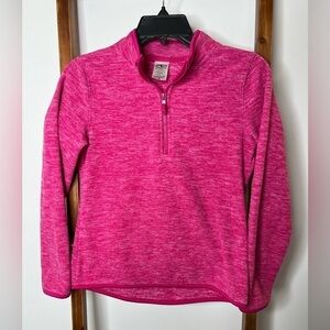 Girls 10/12 Athletic Works quarter zip fleece pullover